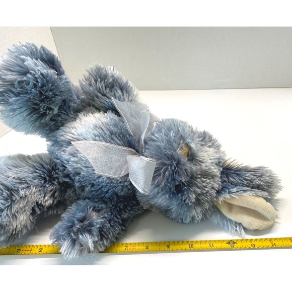 DanDee Easter Bunny Plush Rabbit Stuffed Animal Toy Blue Soft Fluffy - Picture 4 of 8